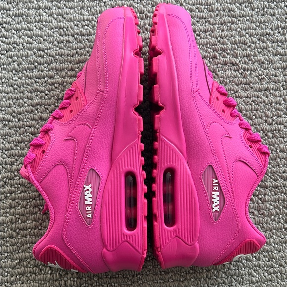 Nike Shoes - Nike Air Max 90 Pink Laser Fuchsia Sneakers 6.5Y GS / 8 Women EUC 833376-603